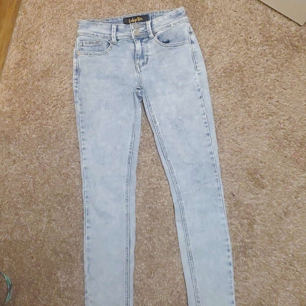 Indigo Rein size 1 acid washed jeans